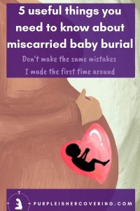 miscarriage baby burial