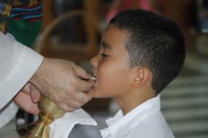 altar rail communion latin mass