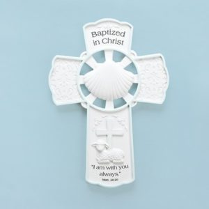 Baptism Wall Cross